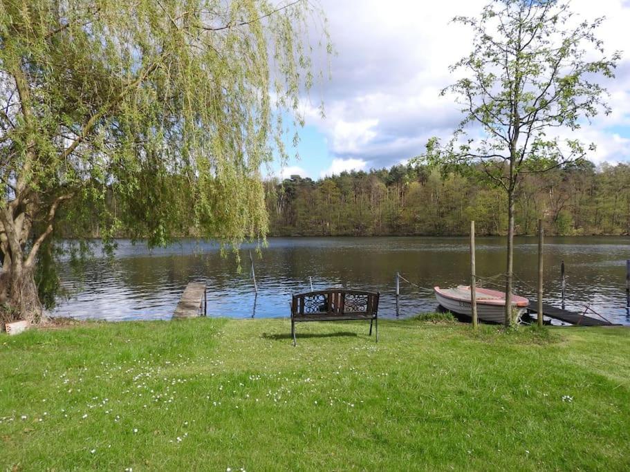 Dachwohnung Mit Wasserblick Und Eigenem Bootssteg Berlin Ngoại thất bức ảnh