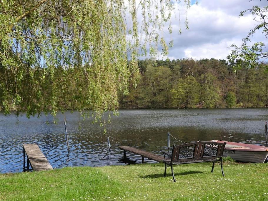 Dachwohnung Mit Wasserblick Und Eigenem Bootssteg Berlin Ngoại thất bức ảnh